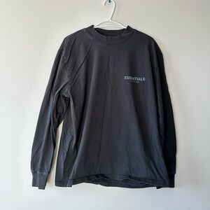 Fear of God Essentials Black Long Sleeves
